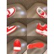 Louis Vuitton x Nike Air Force 1 Reps Shoe (Mono Red)