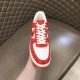 Louis Vuitton x Nike Air Force 1 Reps Shoe (Mono Red)