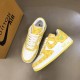 Louis Vuitton x Nike Air Force 1 Sneaker Reps (Mono Yellow)