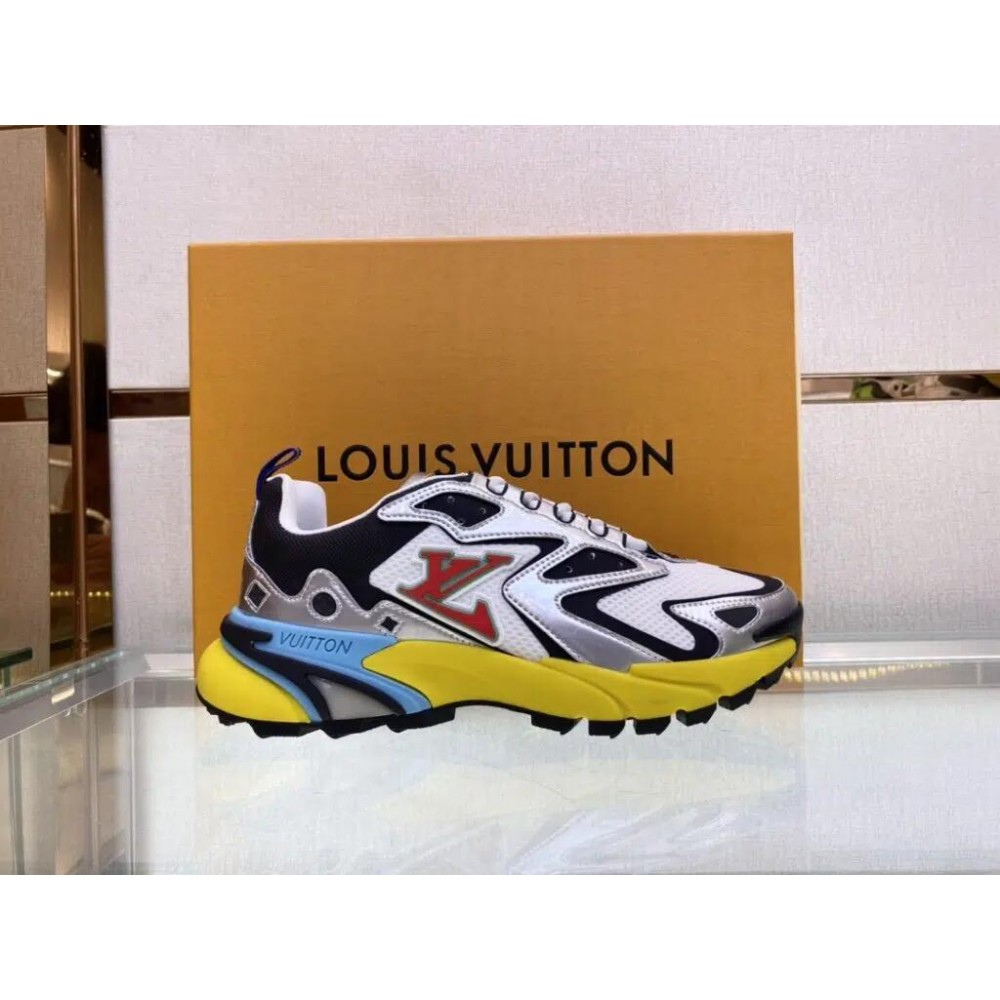 Louis Vuitton Runner Tatic Replica Shoes (Yellow)