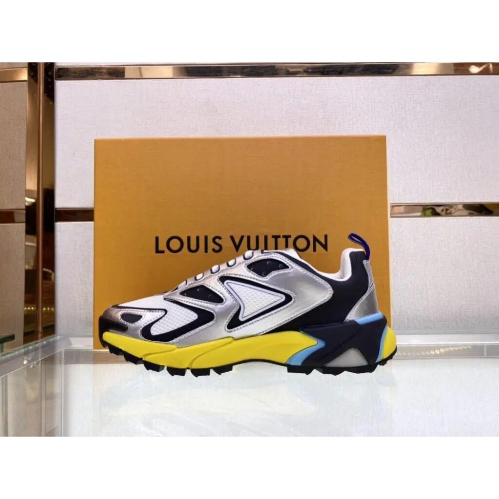 Louis Vuitton Runner Tatic Replica Shoes (Yellow)