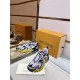 Louis Vuitton Runner Tatic Replica Shoes (Yellow)