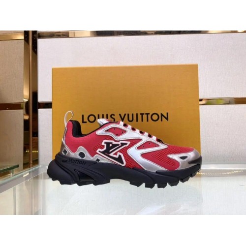 Louis Vuitton Runner Tatic Replica Shoes (Red)