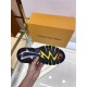 Louis Vuitton Runner Tatic Replica Shoes (Orange)