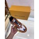 Louis Vuitton Runner Tatic Replica Shoes (Orange)