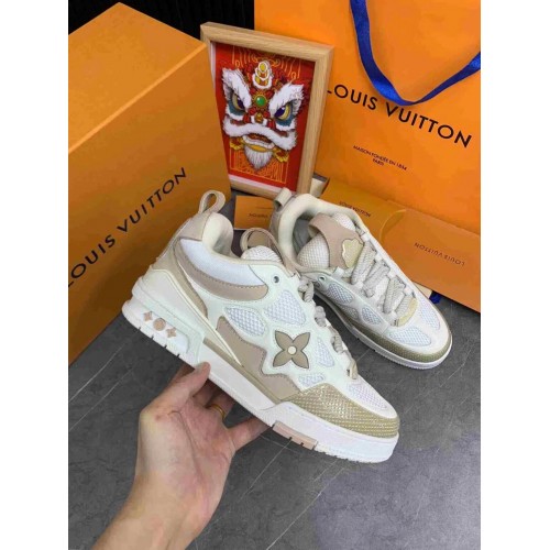 Louis Vuitton LV Skate Sneaker- BEIGE