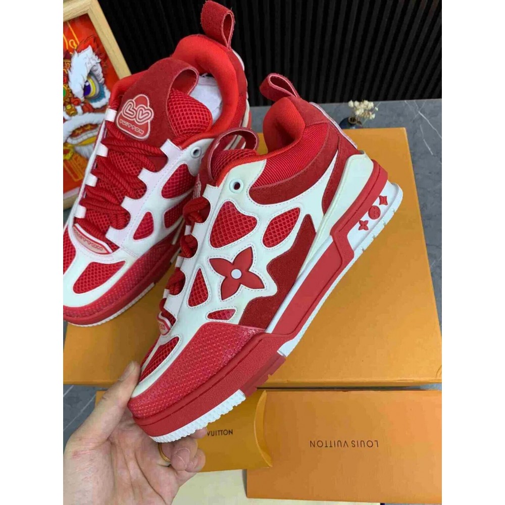 Louis Vuitton LV Skate Sneaker- RED
