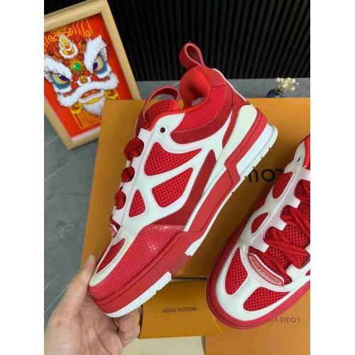 Louis Vuitton LV Skate Sneaker- RED