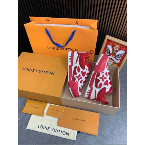 Louis Vuitton LV Skate Sneaker- RED