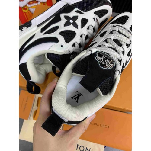 Louis Vuitton LV Skate Sneaker- BLACK /WHITE