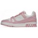 Louis Vuitton Trainer Sneaker Reps PINK