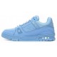 Louis Vuitton Trainer Sneaker Reps ALL LIGHT BLUE