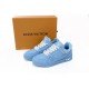 Louis Vuitton Trainer Sneaker Reps ALL LIGHT BLUE