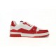 Louis Vuitton Trainer Sneaker Reps RED