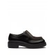 Prada opaque brushed-leather lace-up shoes