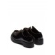 Prada opaque brushed-leather lace-up shoes