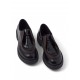 Prada opaque brushed-leather lace-up shoes