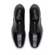 Prada brushed fumé leather Oxford shoes