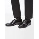 Prada brushed fumé leather Oxford shoes