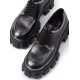 Prada Moonlith brushed leather lace-up shoes