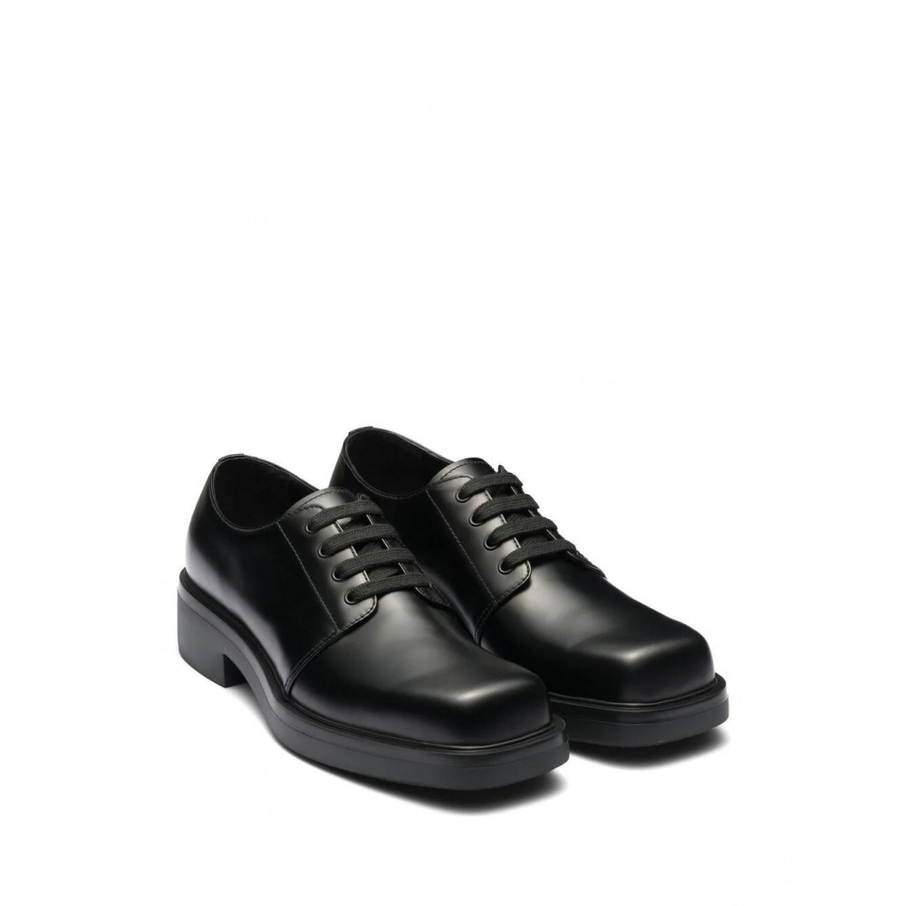 Prada leather Derby shoes