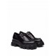 Prada Moonlith brushed leather lace-up shoes