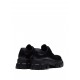 Prada Monolith brushed leather lace-up shoes