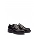 Prada Chocolate brushed leather loafers