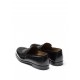 Prada logo-plaque leather loafers