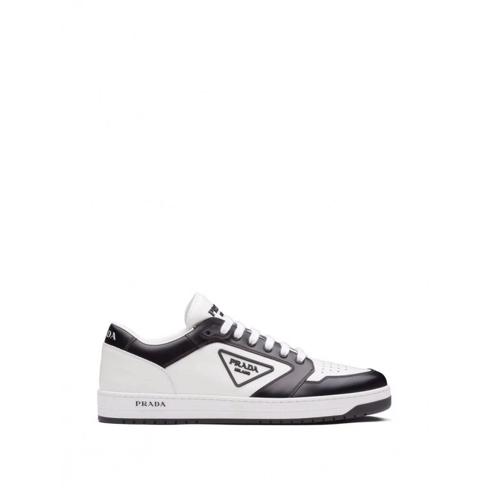 Prada District low-top leather sneakers