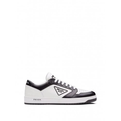 Prada District low-top leather sneakers