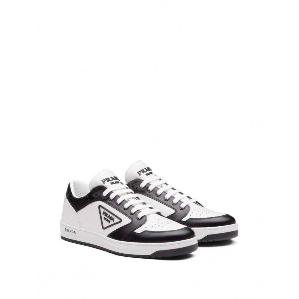 Prada District low-top leather sneakers