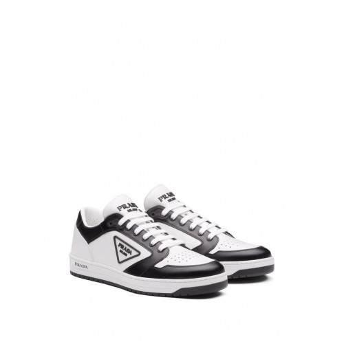 Prada District low-top leather sneakers