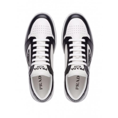 Prada District low-top leather sneakers