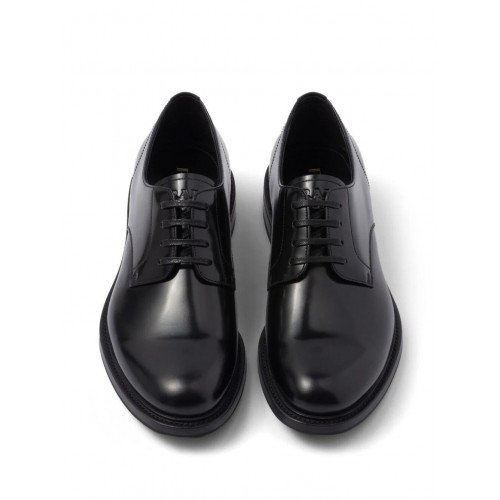 Prada leather Derby shoes