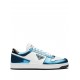 Prada District metallic-effect sneakers