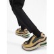 Prada panelled leather chunky sneakers