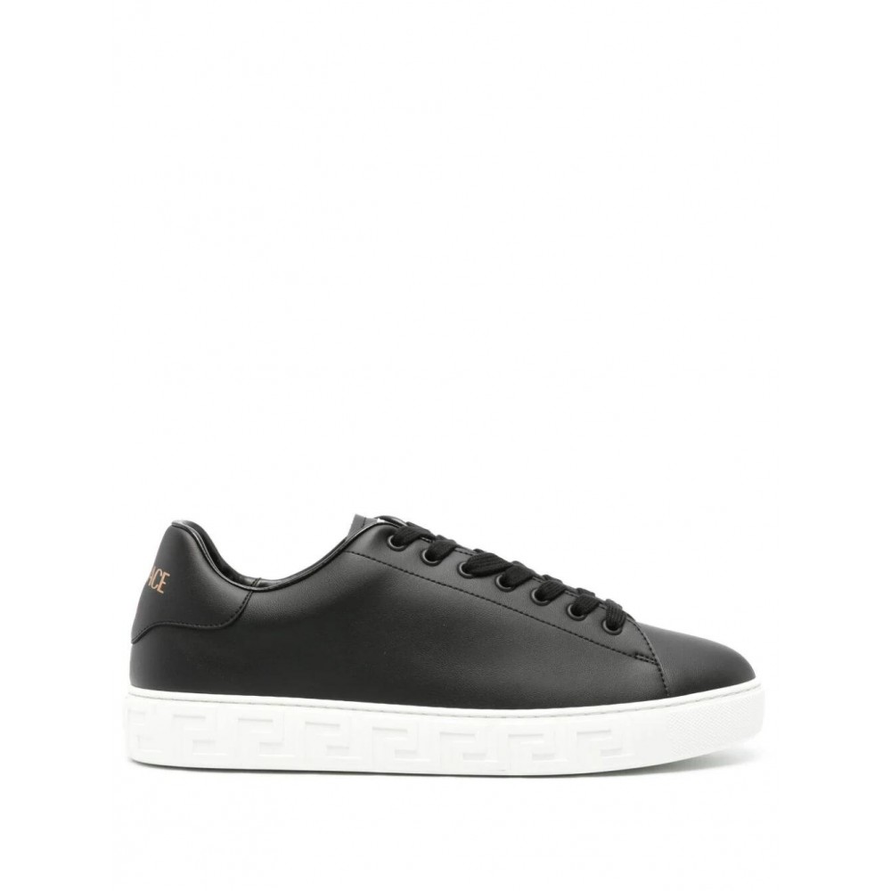 Versace Greca faux-leather sneakers