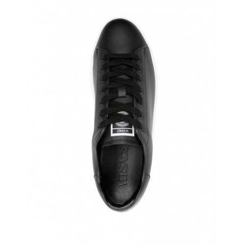 Versace Greca faux-leather sneakers