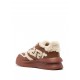 Versace Greca Odissea shearling sneakers