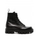 Versace Greca Portico leather boots