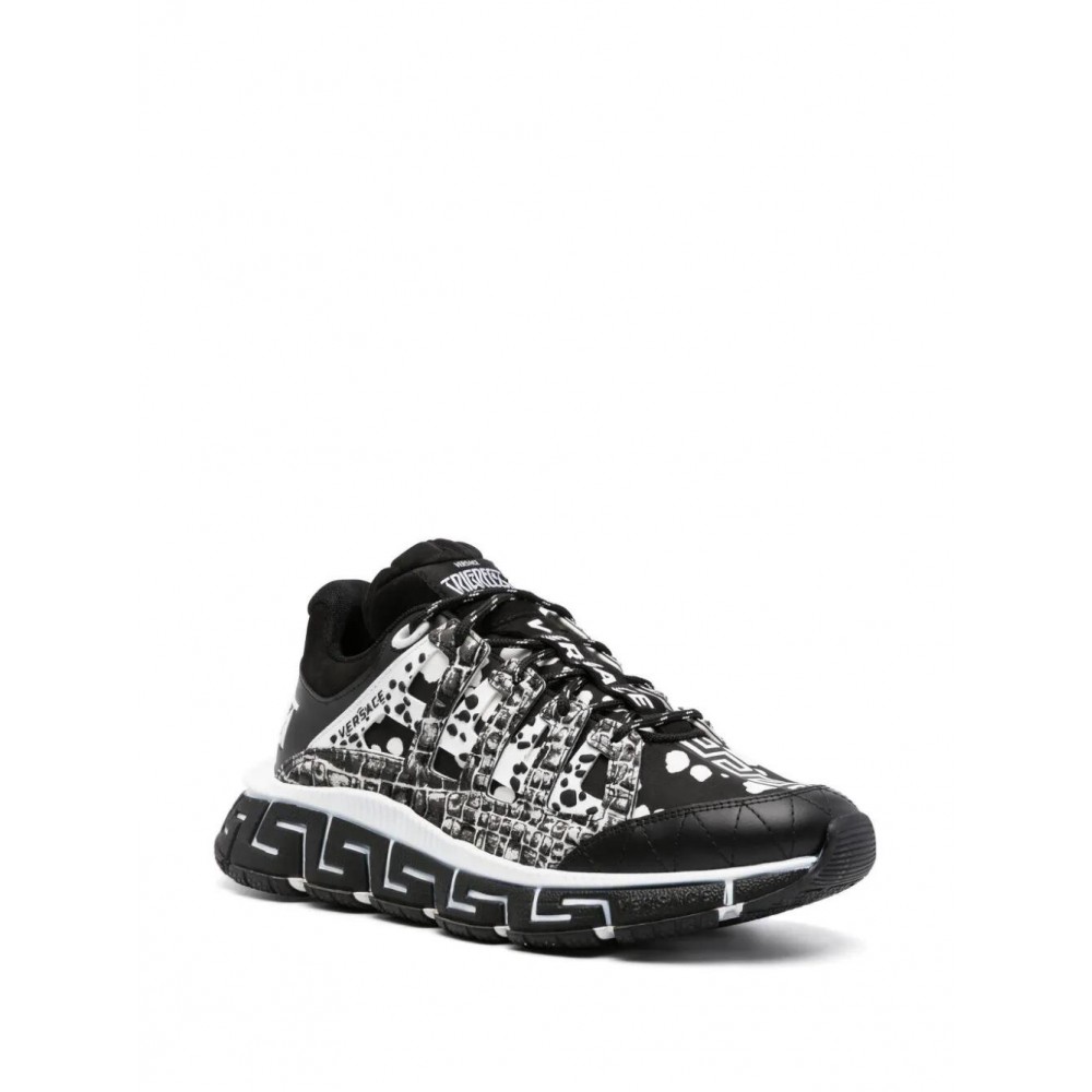 Versace Trigreca leather sneakers