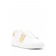 Versace Embroidered Greca leather sneakers