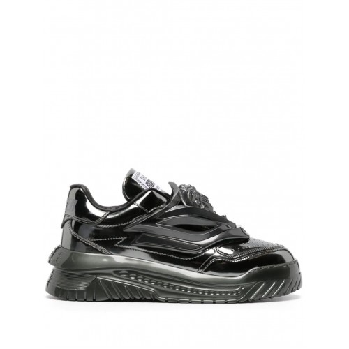 Versace Odissea metallic-effect sneakers