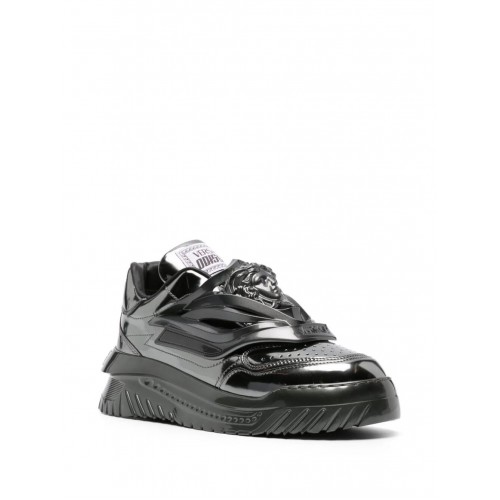 Versace Odissea metallic-effect sneakers