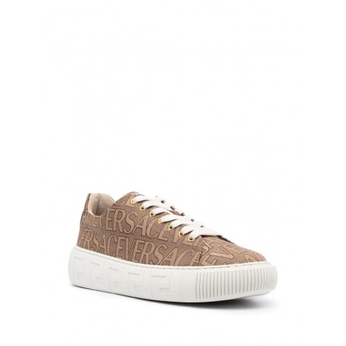 Versace Greca logo-jacquard sneakers